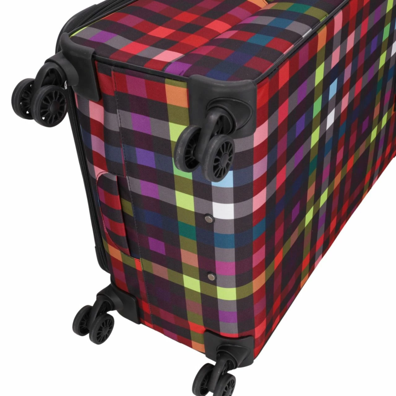 KENORADA Reisetrolley SoftLITE 4w L 78 Cm Multicolorcheck 6 KENORADA Reisetrolley SoftLITE 4w L 78 Cm Multicolorcheck – Bild 4