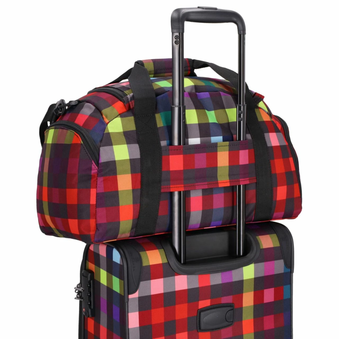 KENORADA Reisetasche SoftLITE Duffle S 18l Multicolorcheck 6 KENORADA Reisetasche SoftLITE Duffle S 18l Multicolorcheck – Bild 4