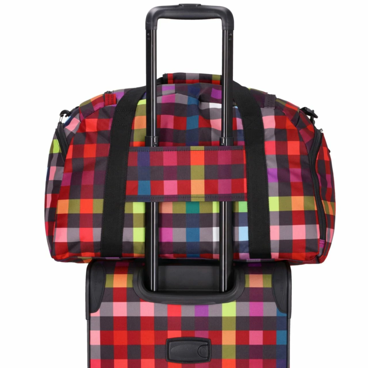 KENORADA Reisetasche SoftLITE Duffle M 31l Multicolorcheck 6 KENORADA Reisetasche SoftLITE Duffle M 31l Multicolorcheck – Bild 4