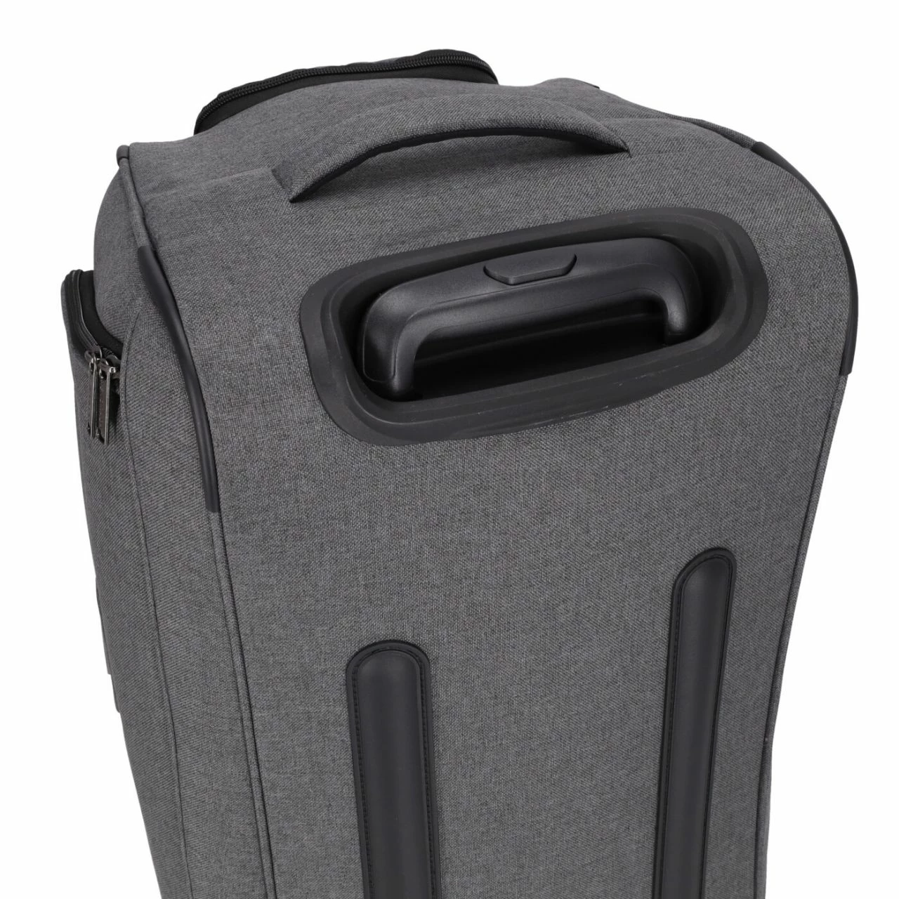 KENORADA Reisetasche Mit Rollen SoftLITE Duffle Wheel Grau Melange Anthrazit 6 KENORADA Reisetasche Mit Rollen SoftLITE Duffle Wheel Grau Melange Anthrazit – Bild 4