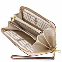 Guess Langbörse Damen Izzy Peony SLG Large Zip Around Aprico Rose Logo -Aufbewahrungstasche Geschäft 0 046584c6a60b86f 1280x1280