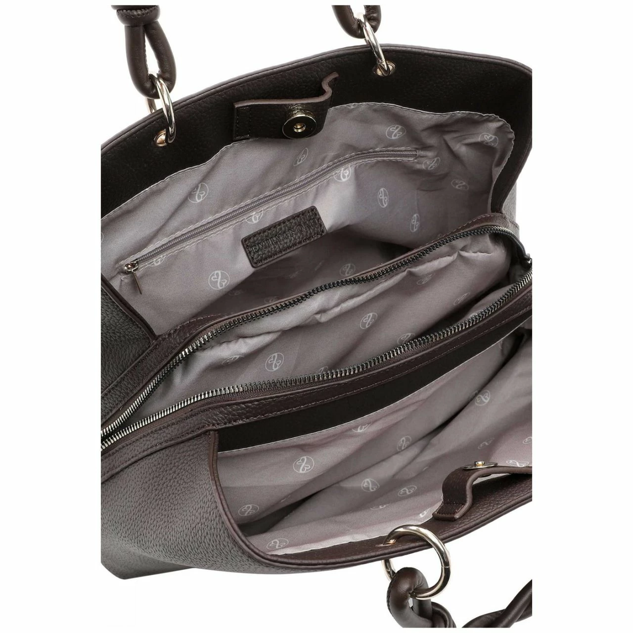 Emily & Noah Kurzgriff Tasche Nikki Mittel Brown 6 Emily & Noah Kurzgriff Tasche Nikki Mittel Brown – Bild 4