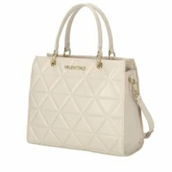Valentino Kurzgriff Tasche Carnaby Ecru -Aufbewahrungstasche Geschäft 0 0465a85d1254e49 1280x1280