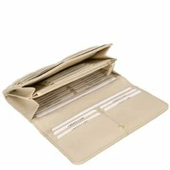 Valentino Langbörse Damen Ocarina 3KK113R Ecru -Aufbewahrungstasche Geschäft 0 0465b983164a9de 1280x1280