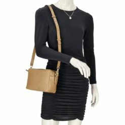 BOSS Umhängetasche Alyce Crossbody Medium Beige -Aufbewahrungstasche Geschäft 0 0465c6af3432b85 1280x1280