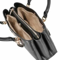 Guess Kurzgriff Tasche Eliette Logo Girlfriend Satchel Black -Aufbewahrungstasche Geschäft 0 0465c6b07ce41f3 1280x1280