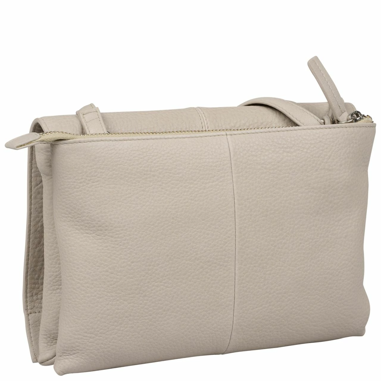 Burkely Umhängetasche Soft Skylar Double Pocket Flap Grey 6 Burkely Umhängetasche Soft Skylar Double Pocket Flap Grey – Bild 4