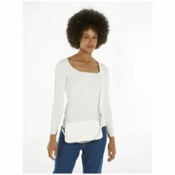 Calvin Klein Umhängetasche CK Must Shoulder Bag Bright White -Aufbewahrungstasche Geschäft 0 0465ce97b991979 1280x1280