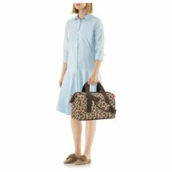 Reisenthel Reisetasche Allrounder M 18l Leo Macchiato -Aufbewahrungstasche Geschäft 0 0465dfc07136058 1280x1280
