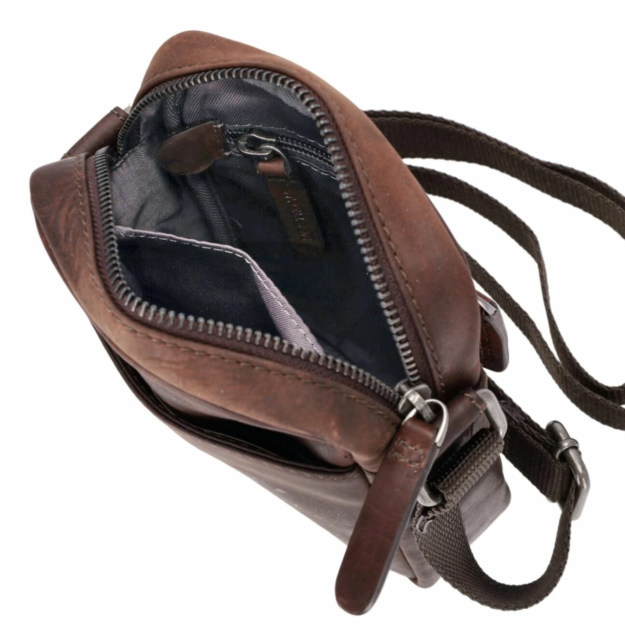 Strellson Umhängetasche Stratford 2.0 Marcus Shoulderbag XSVZ Darkbrown 6 Strellson Umhängetasche Stratford 2.0 Marcus Shoulderbag XSVZ Darkbrown – Bild 4
