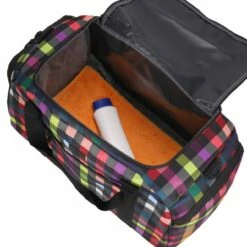 KENORADA Reisetasche Rainbow Duffle L 59l Muticolorcheck KR -Aufbewahrungstasche Geschäft 0 04 neu 3264794be02194c 1280x1280