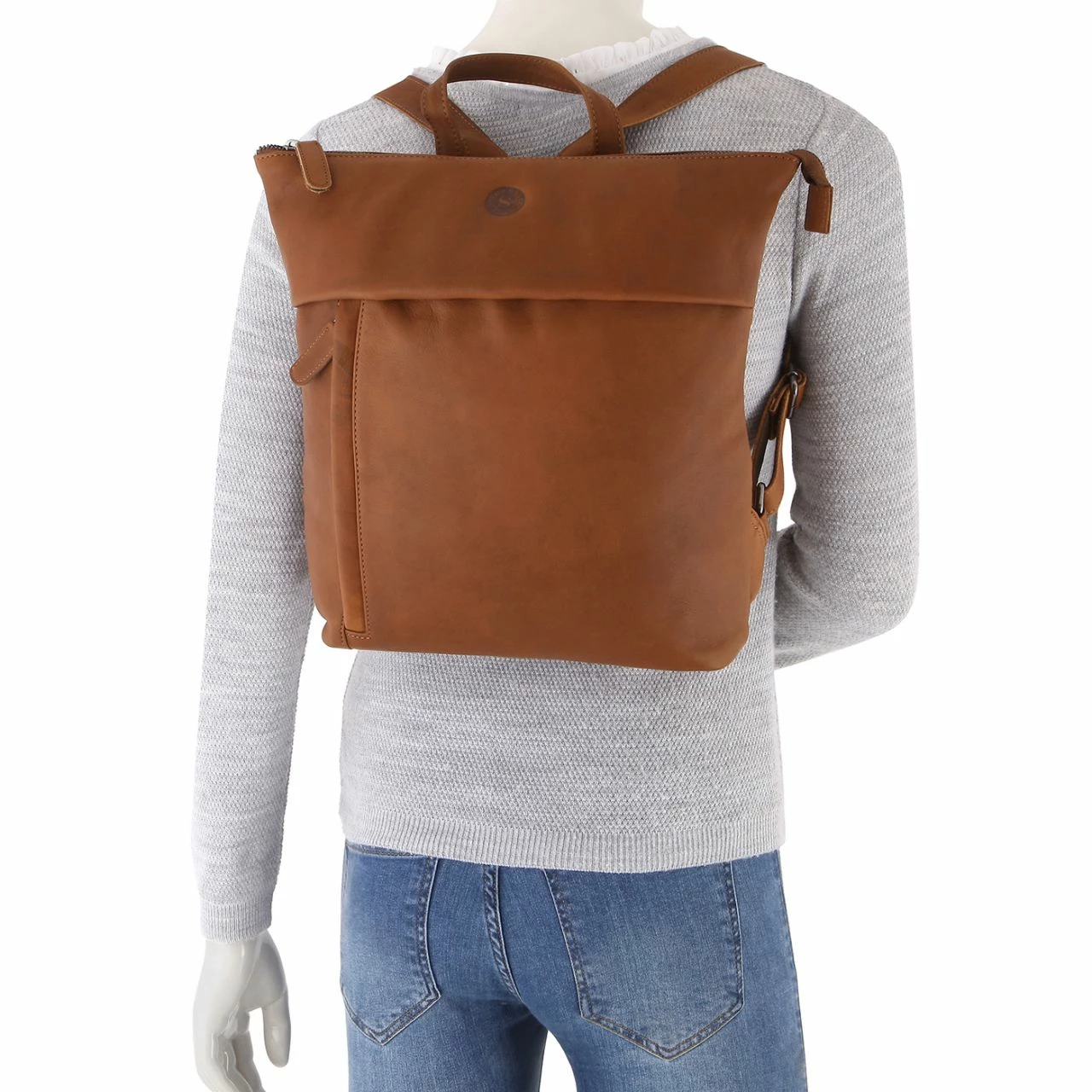 Sattlers & Co Damenrucksack The Barn Marlin Tan 7 Sattlers & Co Damenrucksack The Barn Marlin Tan – Bild 5