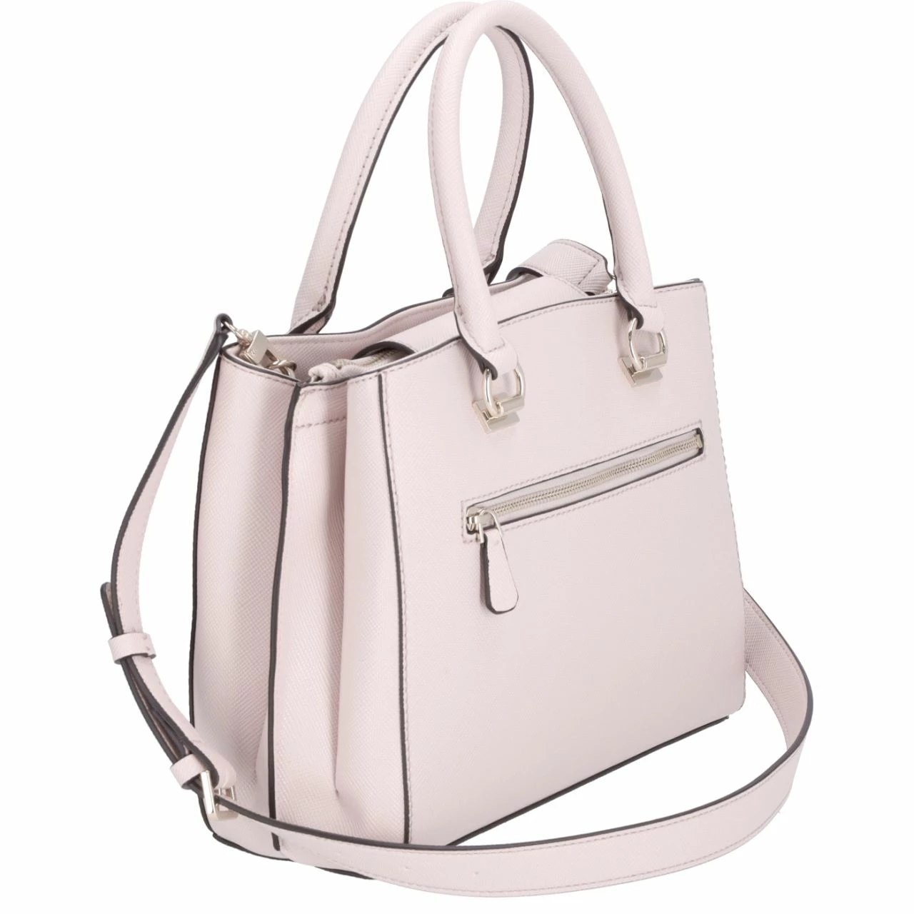 Guess Kurzgriff Tasche Noelle Girlfriend Satchel Light Rose 7 Guess Kurzgriff Tasche Noelle Girlfriend Satchel Light Rose – Bild 5