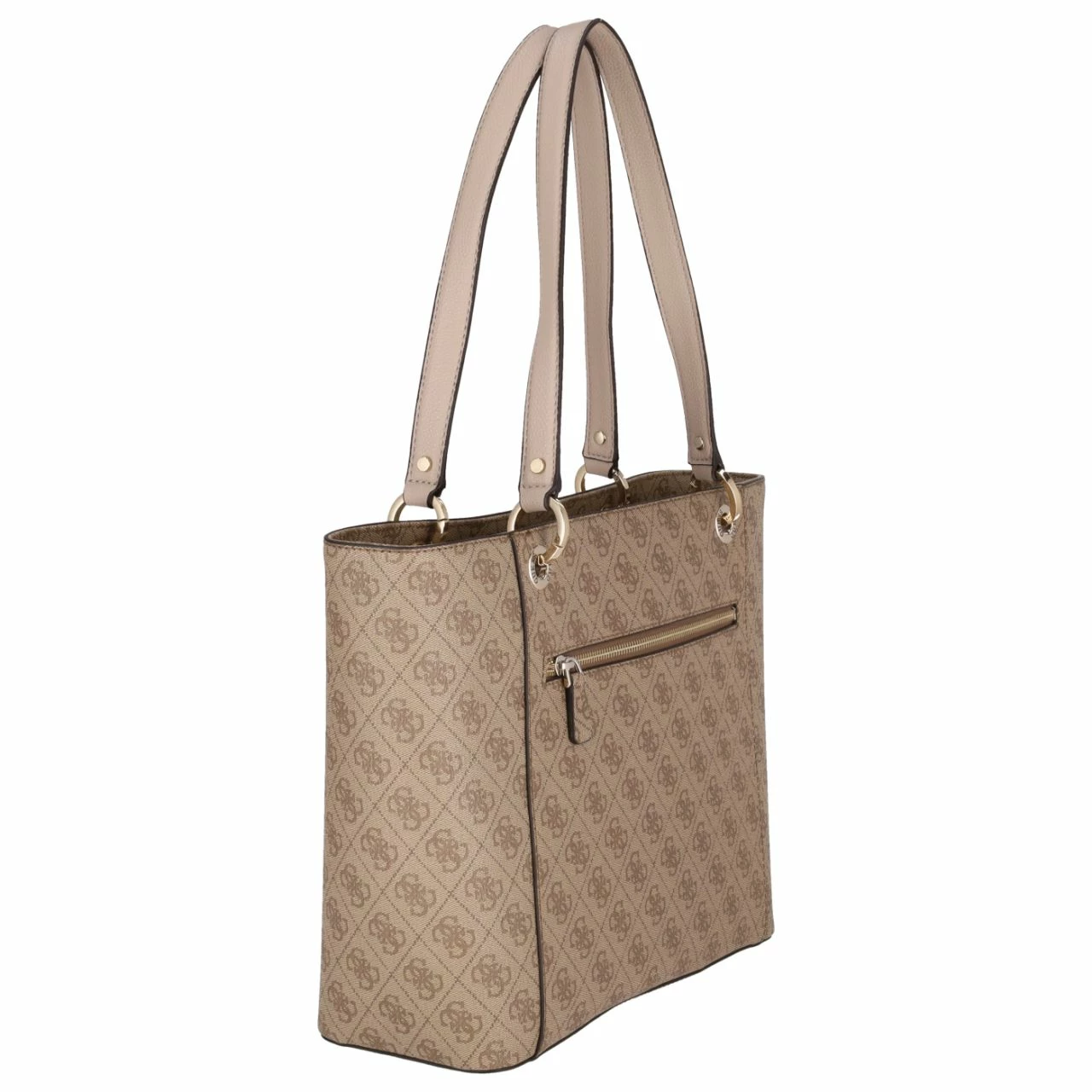 Guess Shopper Noelle Elite Tote Latte Logo 7 Guess Shopper Noelle Elite Tote Latte Logo – Bild 5