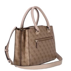 Guess Kurzgriff Tasche Noelle Girlfriend Satchel Latte Logo -Aufbewahrungstasche Geschäft 0 0563f7f725561d9 1280x1280