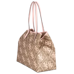 Guess Shopper Vikky Large Tote Latte Logo Pale Rose -Aufbewahrungstasche Geschäft 0 05640bb76171d7a 1280x1280