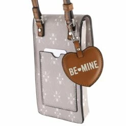 Be Mine Umhängetasche Mona Taupe -Aufbewahrungstasche Geschäft 0 056427aee306684 1280x1280