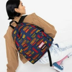 Eastpak Rucksack Padded Pak'r 24l MARVEL Logos Navy -Aufbewahrungstasche Geschäft 0 05642cd998d9e5d 1280x1280
