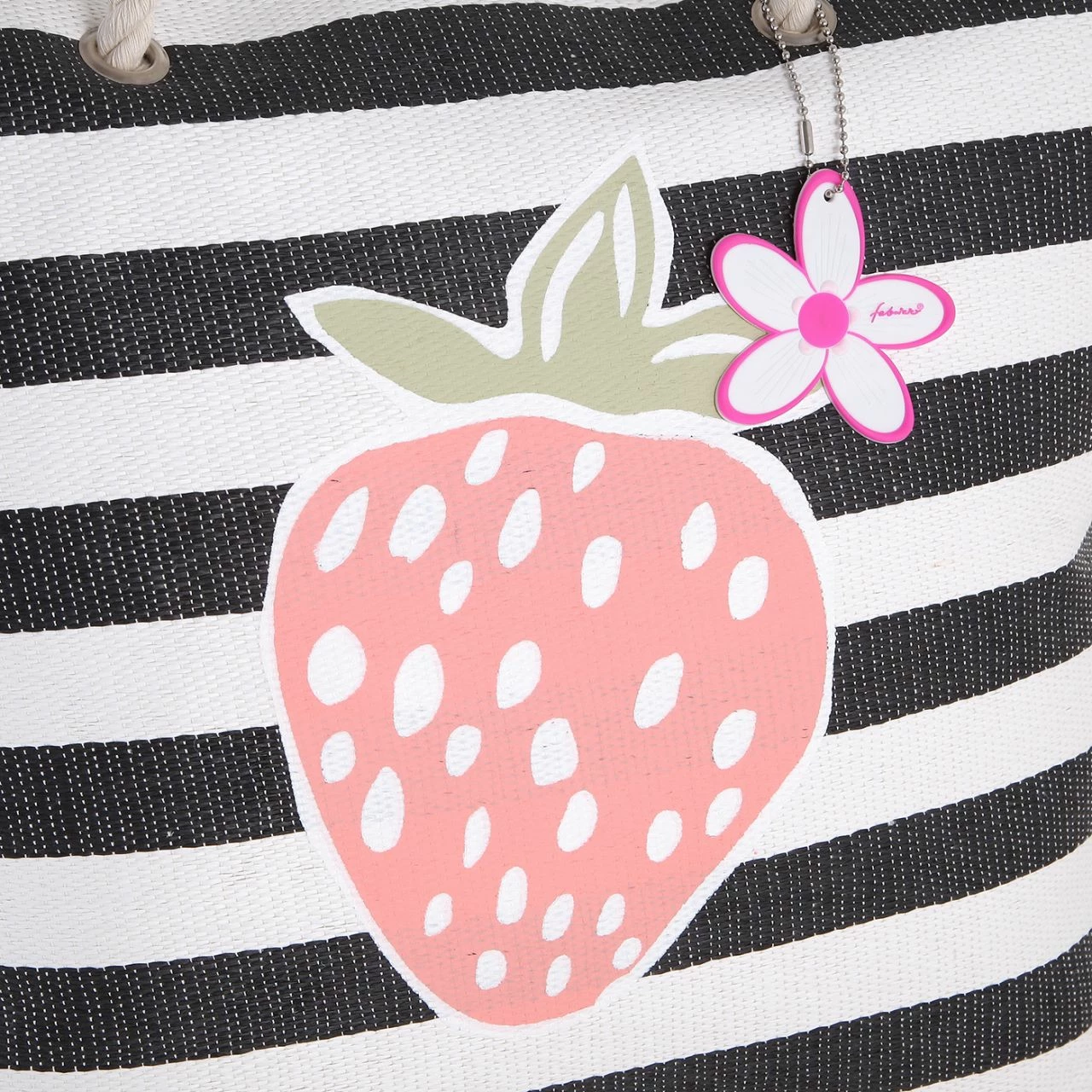 Fabrizio Einkaufsshopper 55173 Black Strawberry 7 Fabrizio Einkaufsshopper 55173 Black Strawberry – Bild 5