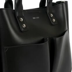 Inyati Kurzgriff Tasche Frisa Black Silver -Aufbewahrungstasche Geschäft 0 05642e2e75a031a 1280x1280
