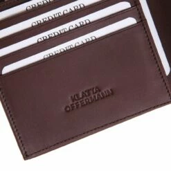 Klatta Offermann Geldbörse Herren Button Trifold Schwarz -Aufbewahrungstasche Geschäft 0 05642f6e983eaa5 1280x1280