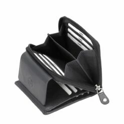 Sattlers & Co. Querbörse Damen The Smooth Purana Schwarz -Aufbewahrungstasche Geschäft 0 05643f4744441fa 1280x1280