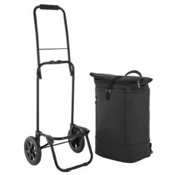 Von Cronshagen Einkaufstrolley Combi ER08 Black -Aufbewahrungstasche Geschäft 0 05643f59af5471d 1280x1280