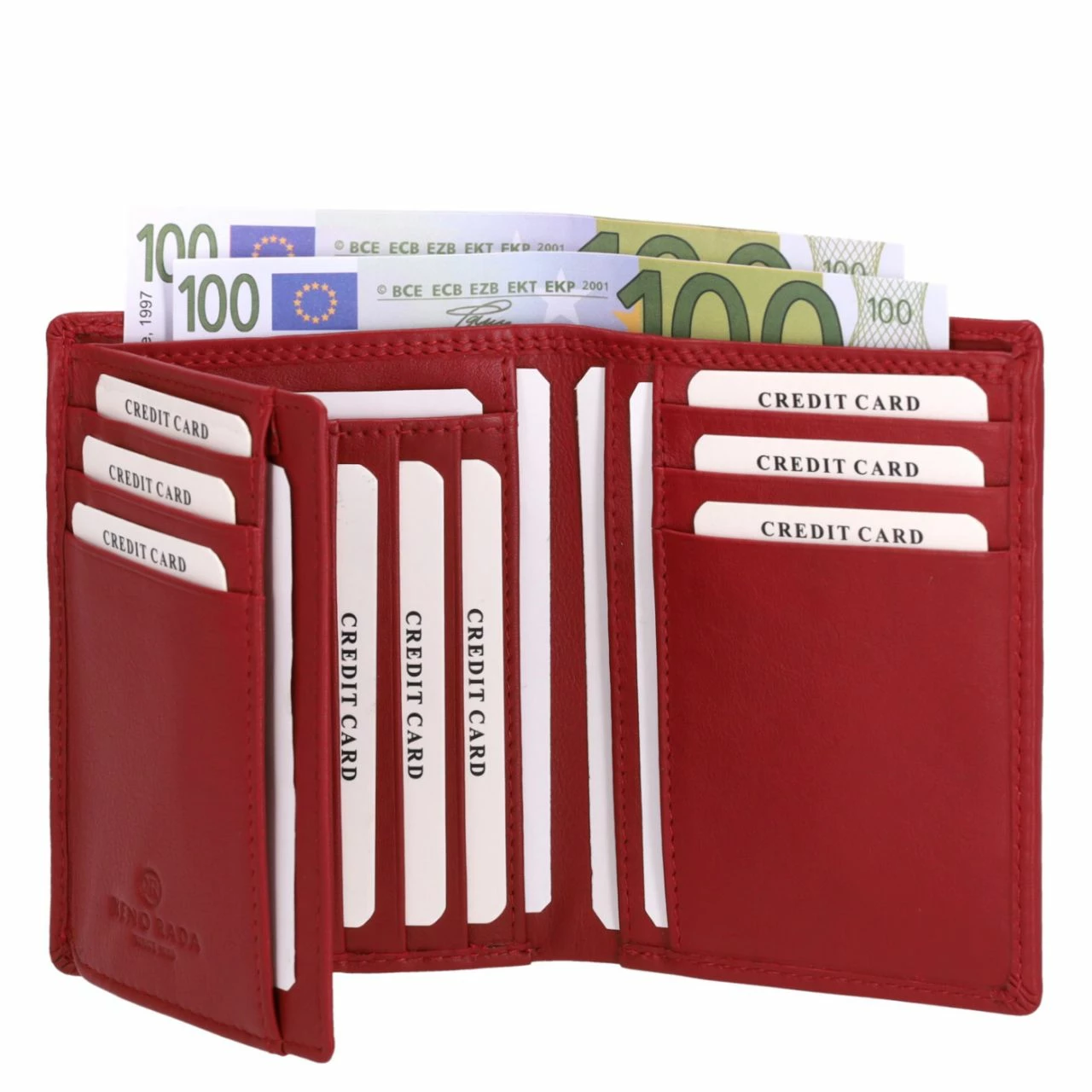 KENORADA Hochkantbörse Herren Mistelbach Rot 7 KENORADA Hochkantbörse Herren Mistelbach Rot – Bild 5