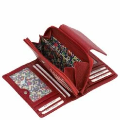 KENORADA Hochkantbörse Damen Mekong Flap Wallet L Rot -Aufbewahrungstasche Geschäft 0 056459732cac522 1280x1280