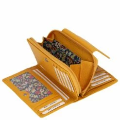 KENORADA Hochkantbörse Damen Mekong Flap Wallet L Yellow -Aufbewahrungstasche Geschäft 0 0564597355134c4 1280x1280