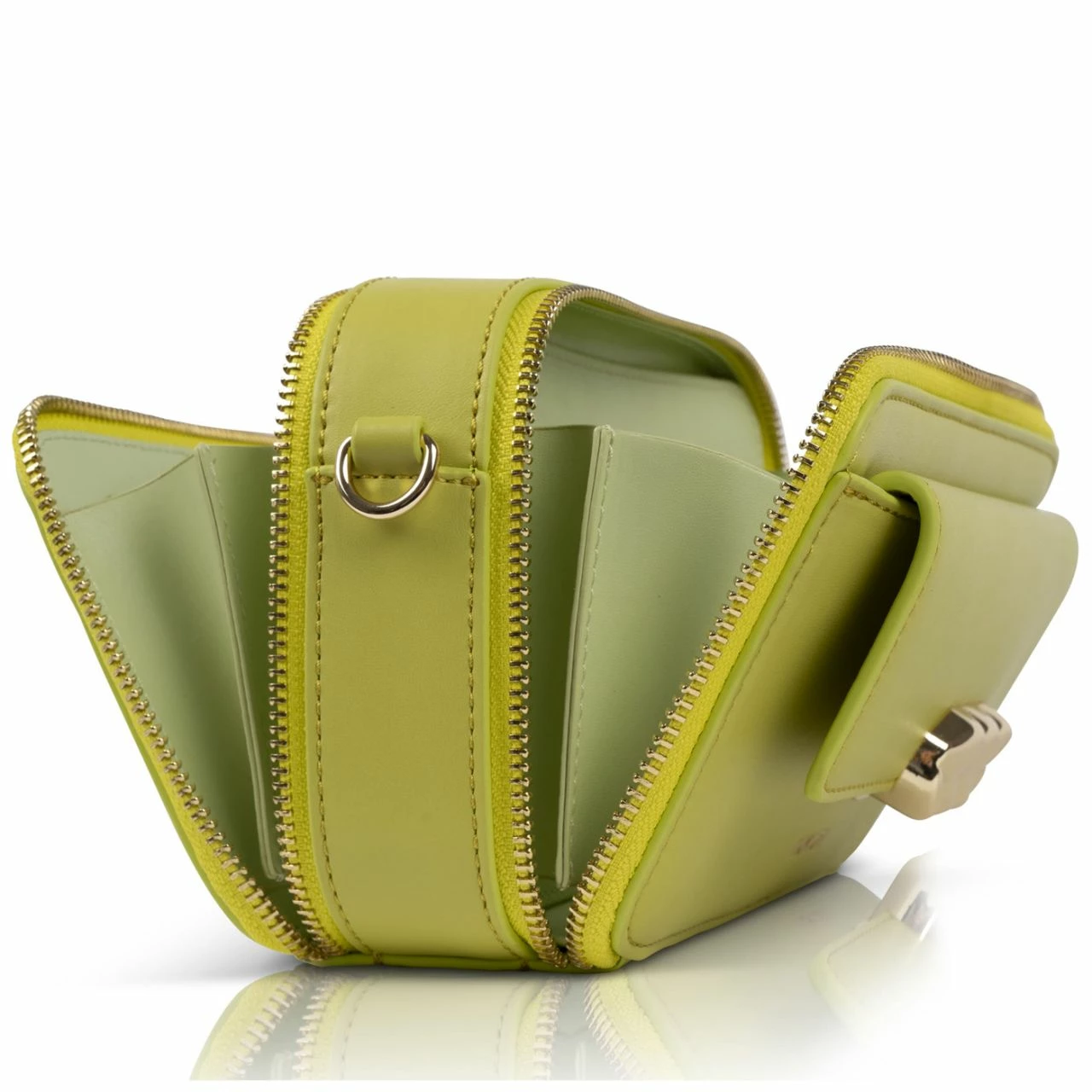 Inyati Umhängetasche Maliia Crossbody Limeade - Gold 7 Inyati Umhängetasche Maliia Crossbody Limeade - Gold – Bild 5
