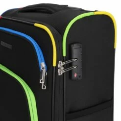 KENORADA Reisetrolley Rainbow Cabin Spinner S 55cm Schwarz Rainbow -Aufbewahrungstasche Geschäft 0 056471589bae037 1280x1280