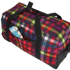 KENORADA Reisetasche Mit Rollen Rainbow Duffle L Multicolorcheck -Aufbewahrungstasche Geschäft 0 05647fda1d0a278 1280x1280