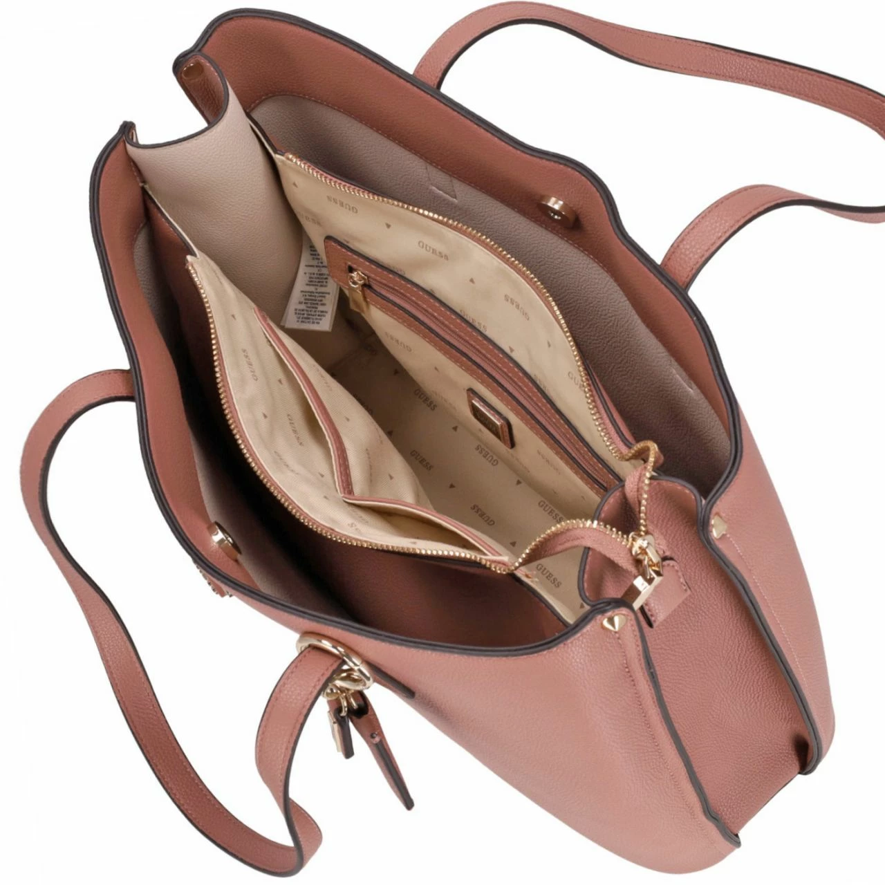 Guess Shopper Meridian Girlfriend Tote Rosewood 7 Guess Shopper Meridian Girlfriend Tote Rosewood – Bild 5