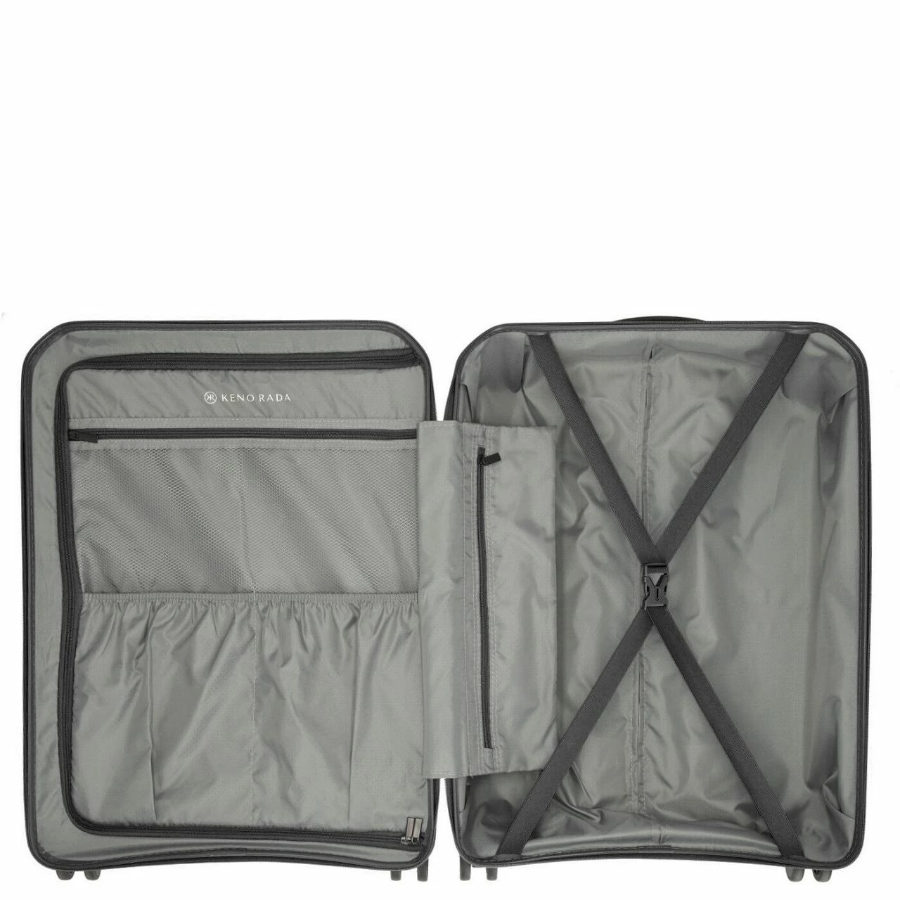 KENORADA Reisetrolley BREAKERS 4R M 65cm Black 7 KENORADA Reisetrolley BREAKERS 4R M 65cm Black – Bild 5