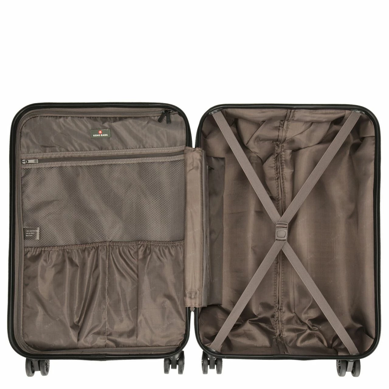 KENORADA Reisetrolley Plumeria 4W M 66cm Bus 7 KENORADA Reisetrolley Plumeria 4W M 66cm Bus – Bild 5