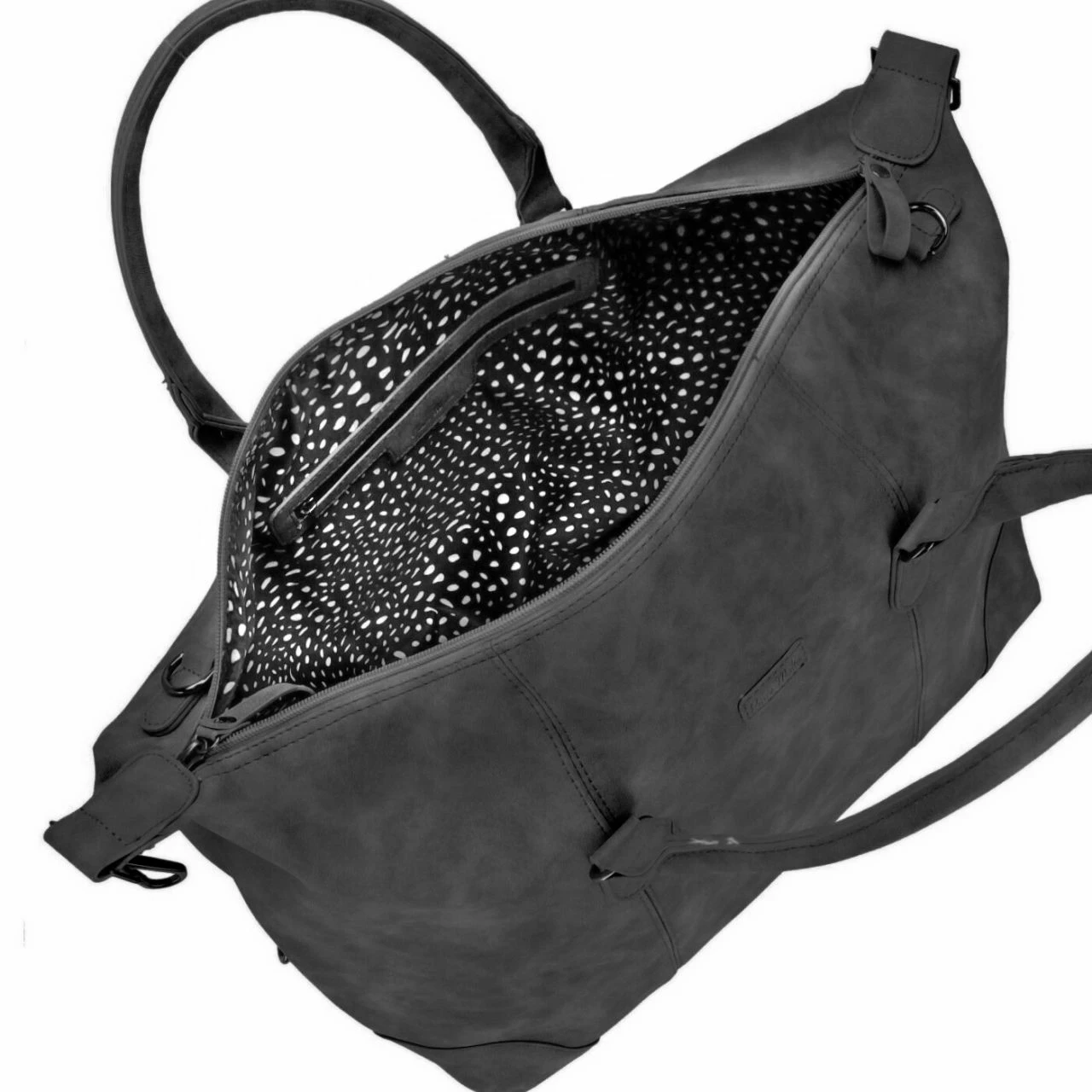 Piace Molto Reisetasche Felina Duffle Bag Schwarz 7 Piace Molto Reisetasche Felina Duffle Bag Schwarz – Bild 5