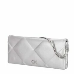 Calvin Klein Clutch Quilt Wristlet Silber -Aufbewahrungstasche Geschäft 0 05654ac39a0d823 1280x1280