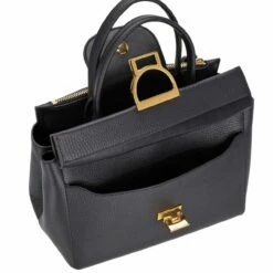 Coccinelle Kurzgriff Tasche Arlettis Signature Handbag Noir -Aufbewahrungstasche Geschäft 0 05655e8c8b4117f 1280x1280