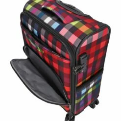 KENORADA Reisetrolley SoftLITE 4w S 55 Cm Multicolorcheck -Aufbewahrungstasche Geschäft 0 056567c50c8a9de 1280x1280