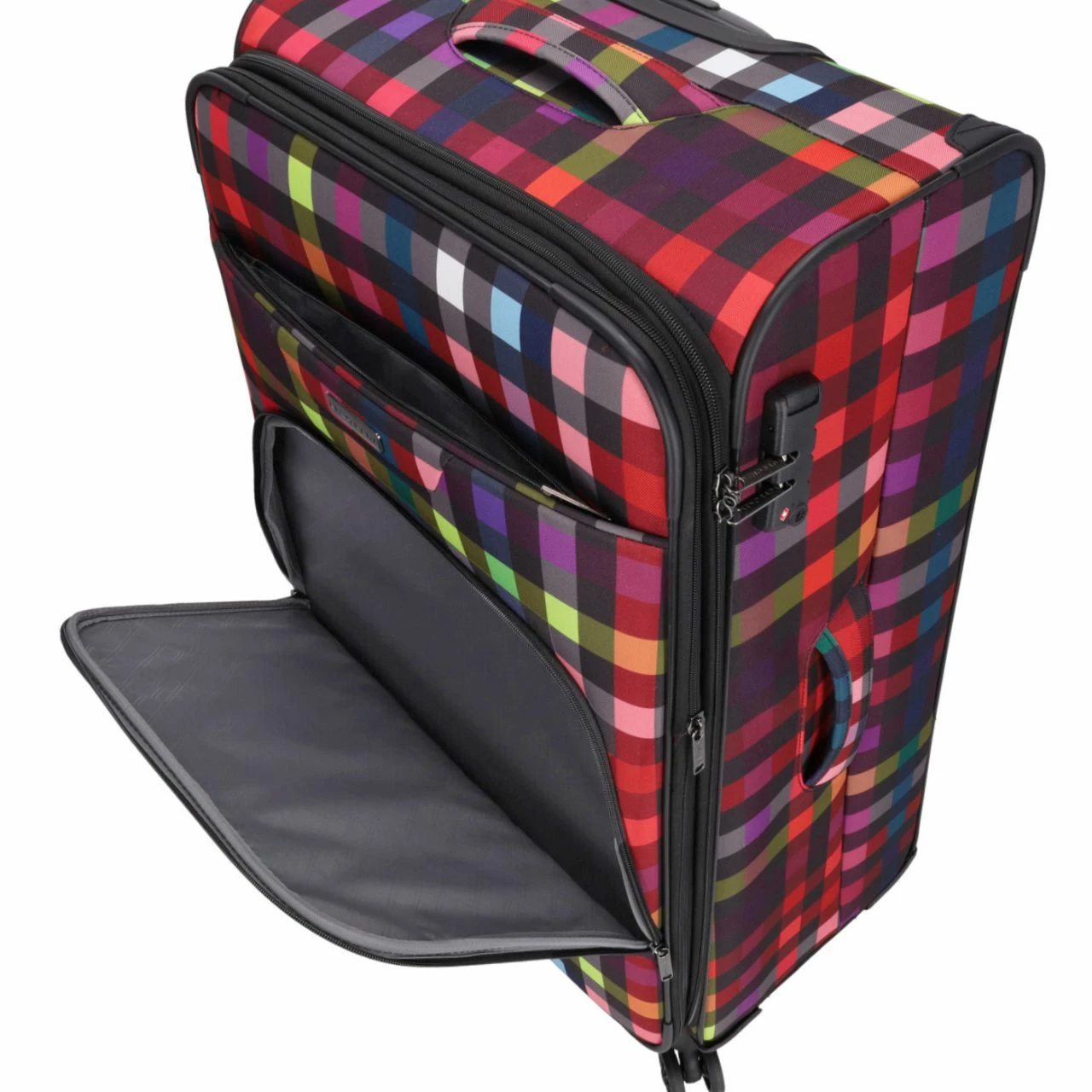 KENORADA Reisetrolley SoftLITE 4w L 78 Cm Multicolorcheck 7 KENORADA Reisetrolley SoftLITE 4w L 78 Cm Multicolorcheck – Bild 5