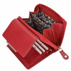 KENORADA Hochkantbörse Damen Iguacu Flap Zip Wallet M Rot 11 KENORADA Hochkantbörse Damen Iguacu Flap Zip Wallet M Rot -Aufbewahrungstasche Geschäft 0 0565b9d5d1ba633 1280x1280