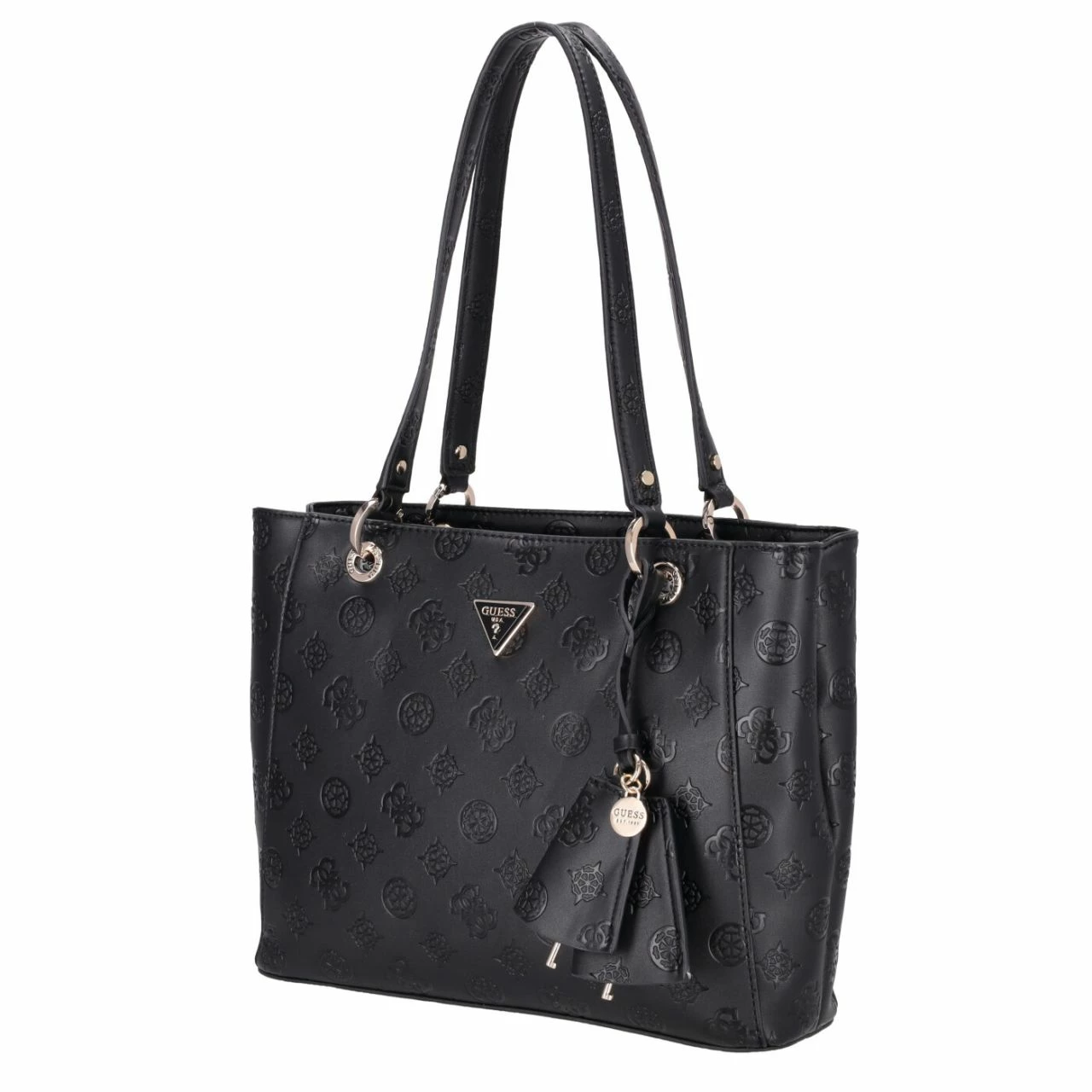 Guess Shopper Jena Noel Tote Black Logo 7 Guess Shopper Jena Noel Tote Black Logo – Bild 5