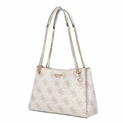 Guess Shopper Eliette Logo Girlfriend Carryall Dove Logo -Aufbewahrungstasche Geschäft 0 0565c6b009931dc 1280x1280