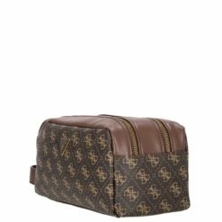 Guess Kulturbeutel Torino Beauty Case Double Zip Brown/ochre -Aufbewahrungstasche Geschäft 0 0565cbf798c85c6 1280x1280