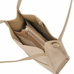 Seidenfelt Manufaktur Shopper Svedala Smooth Taupe/gold -Aufbewahrungstasche Geschäft 0 0565f2314832b24 1280x1280