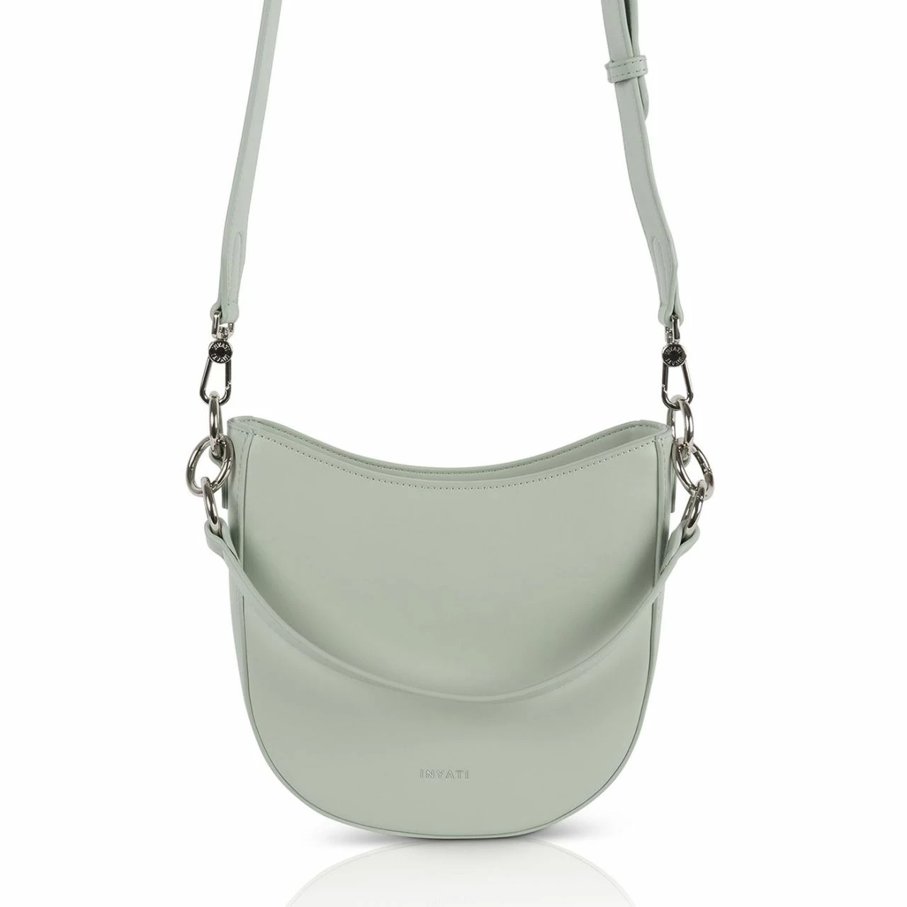 Inyati Umhängetasche Orea Muted Sage Silver 8 Inyati Umhängetasche Orea Muted Sage Silver – Bild 6