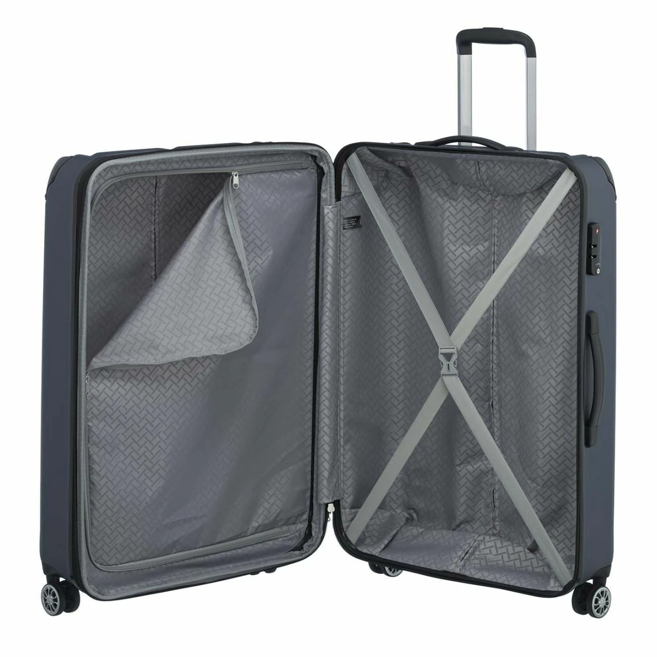 Travelite Reisetrolley City 4W L Erw. 77cm Marine 8 Travelite Reisetrolley City 4W L Erw. 77cm Marine – Bild 6