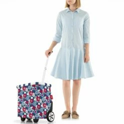 Reisenthel Einkaufstrolley Carrycruiser 40l Florist Indigo -Aufbewahrungstasche Geschäft 0 06628589425ea66 1280x1280