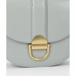 Seidenfelt Manufaktur Umhängetasche SFM243 Saddle Shy Blue, Gold Metall -Aufbewahrungstasche Geschäft 0 0663323d3971222 1280x1280